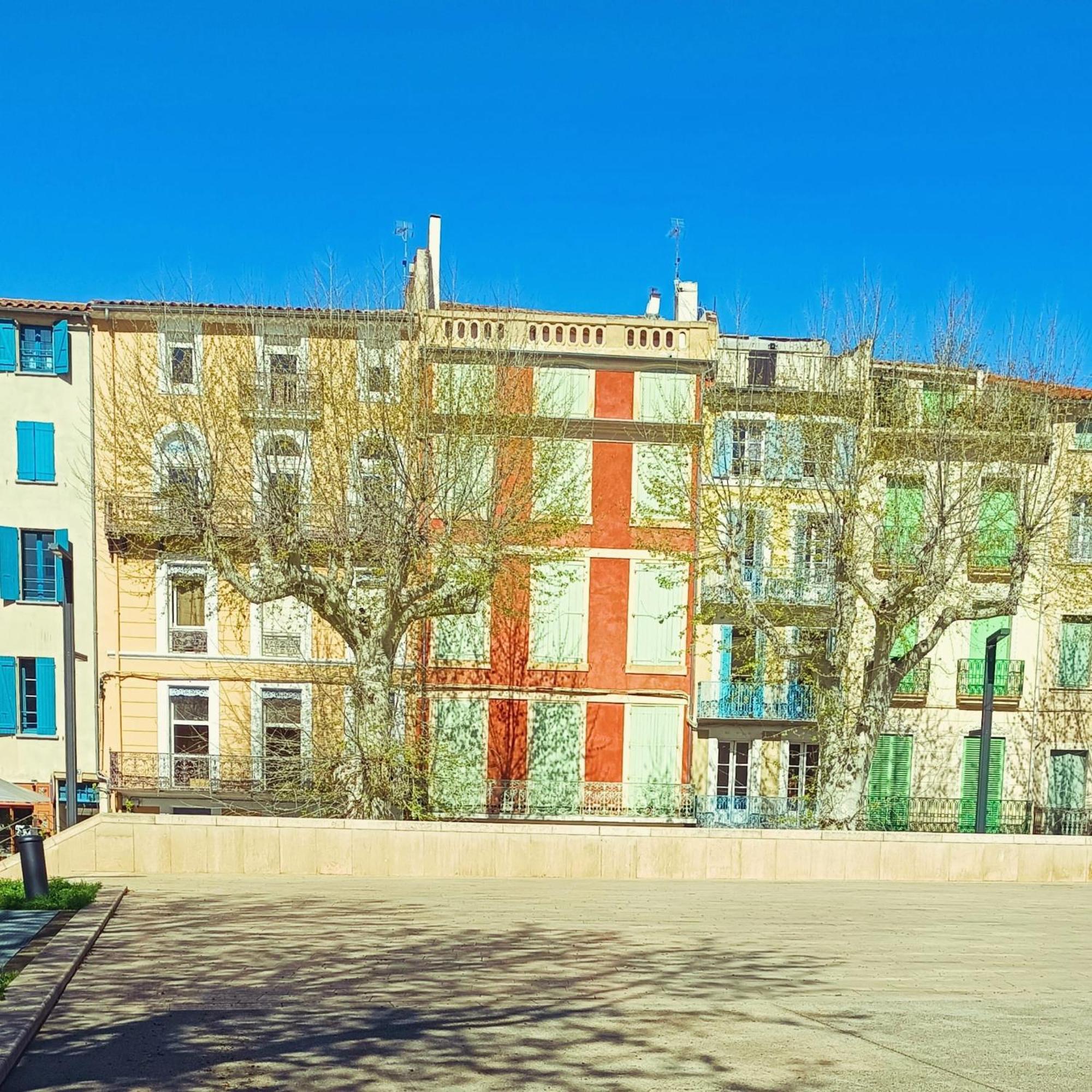 Narbonne Studio Lamarobile Avec Jardin Et Terrasse Proche Des Grands Buffets, Du Centre Ville Et De La Gare Esterno foto